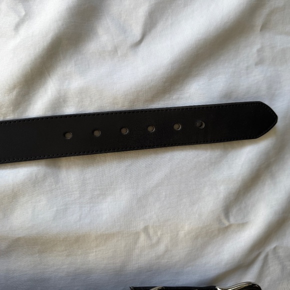 Harley Davidson Black Genuine Leather Belt M 32/34 - Picture 5 of 6